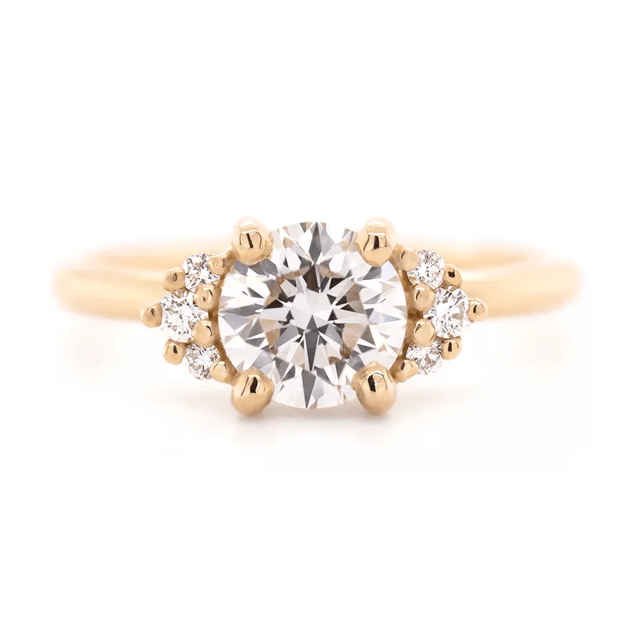 18K Gold "Kathleen" Ring Mount