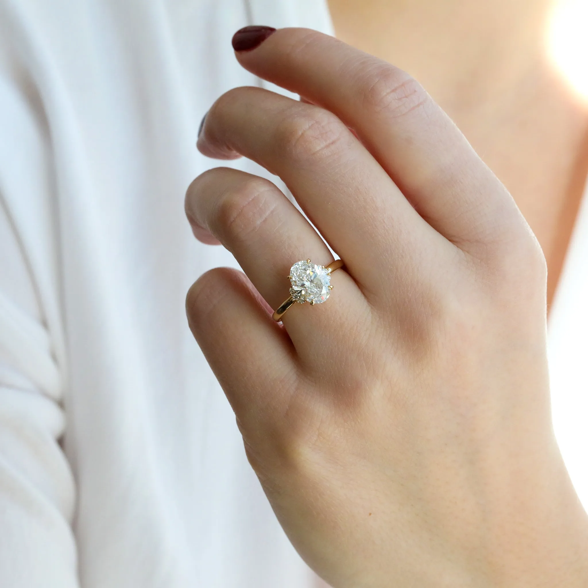 18K Gold "Kathleen" Ring Mount