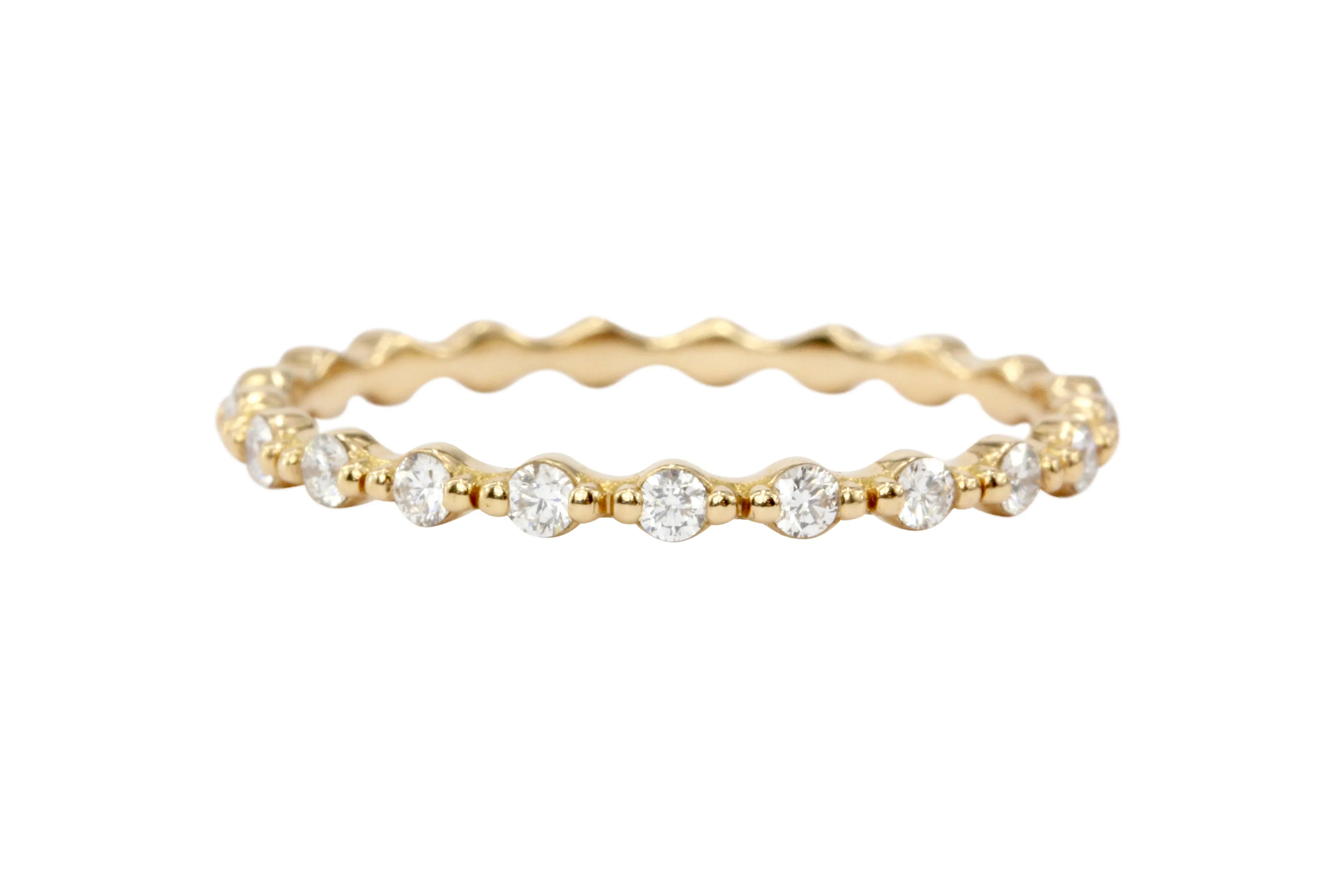 18K Rose Gold .35 CTW Eternity Band