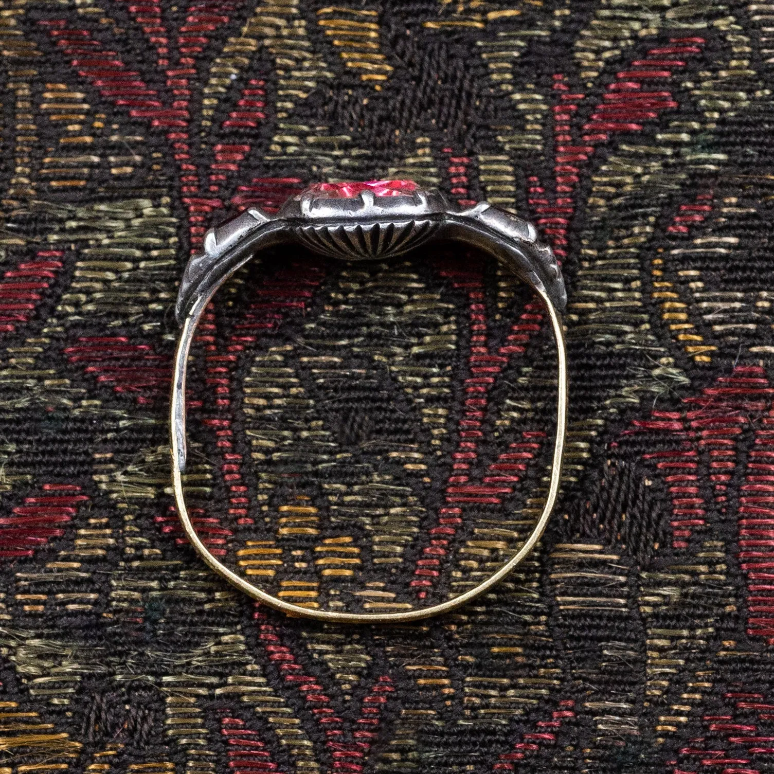 18th Century Stuart Crystal Cypher Ring