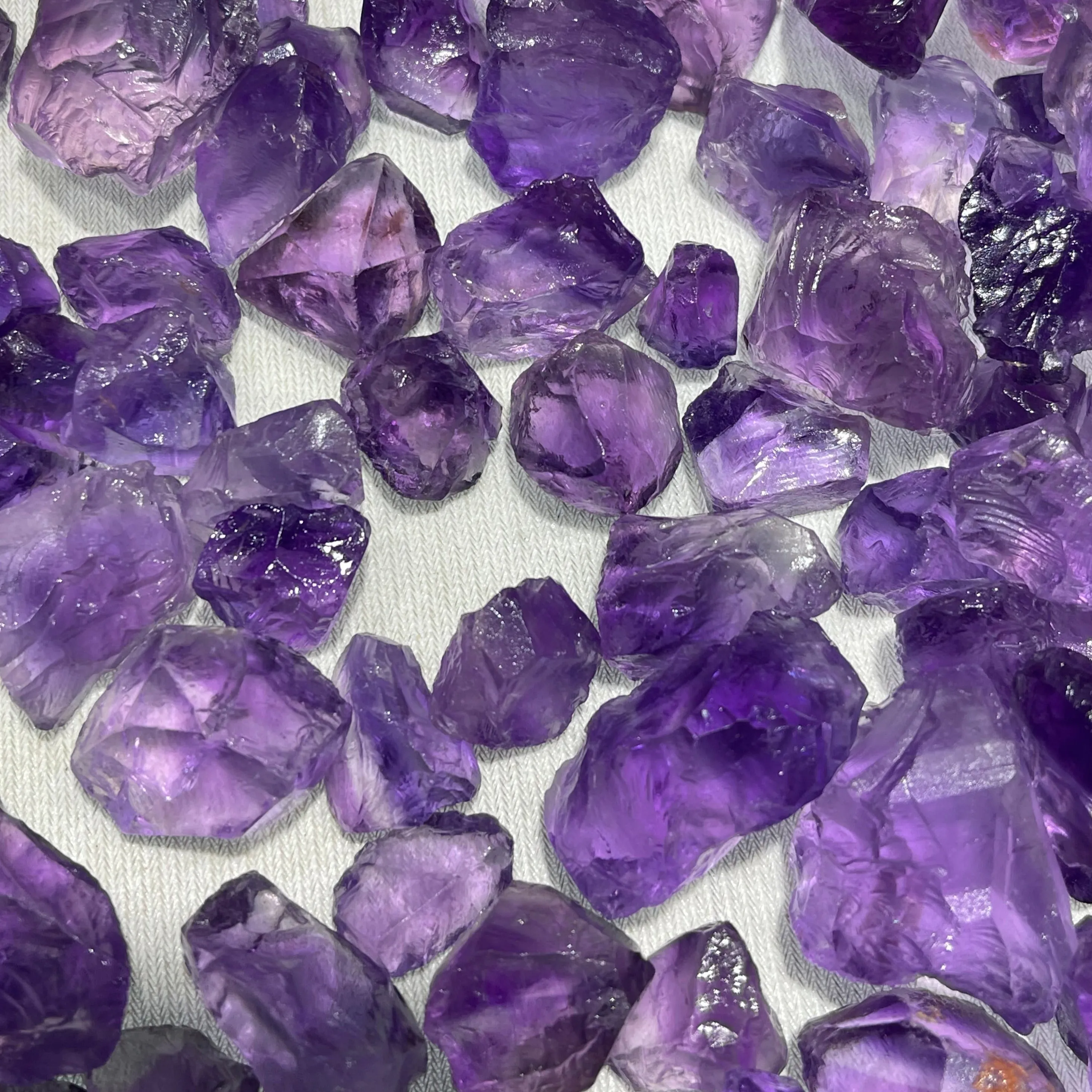 500 Grams Raw Amethyst Stone Facet Rough