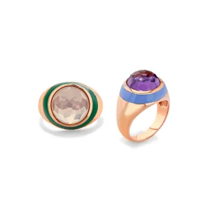 A Sea of Colors Jewelry Stack - Size 8 Left