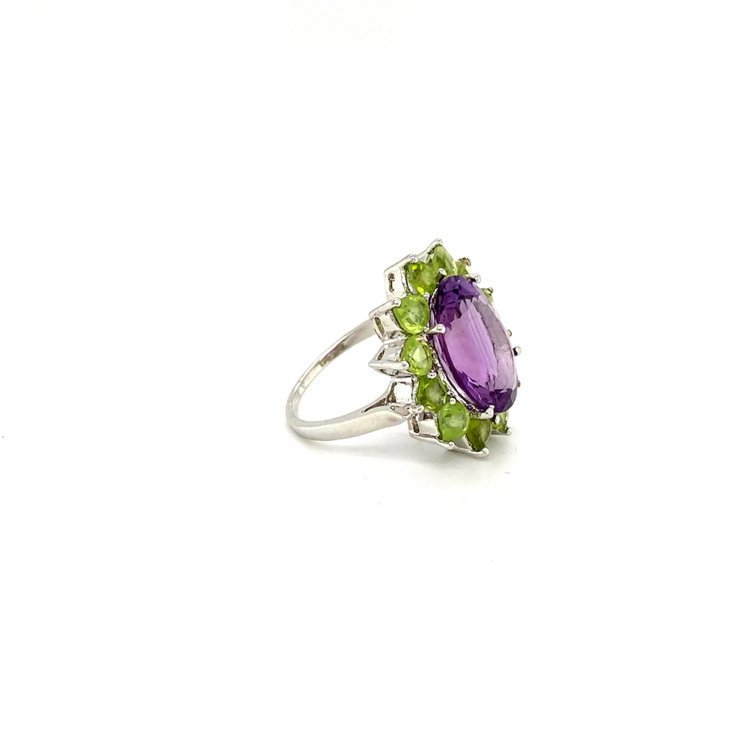 Amethyst Ring in .925 Sterling Silver - KSR 1600