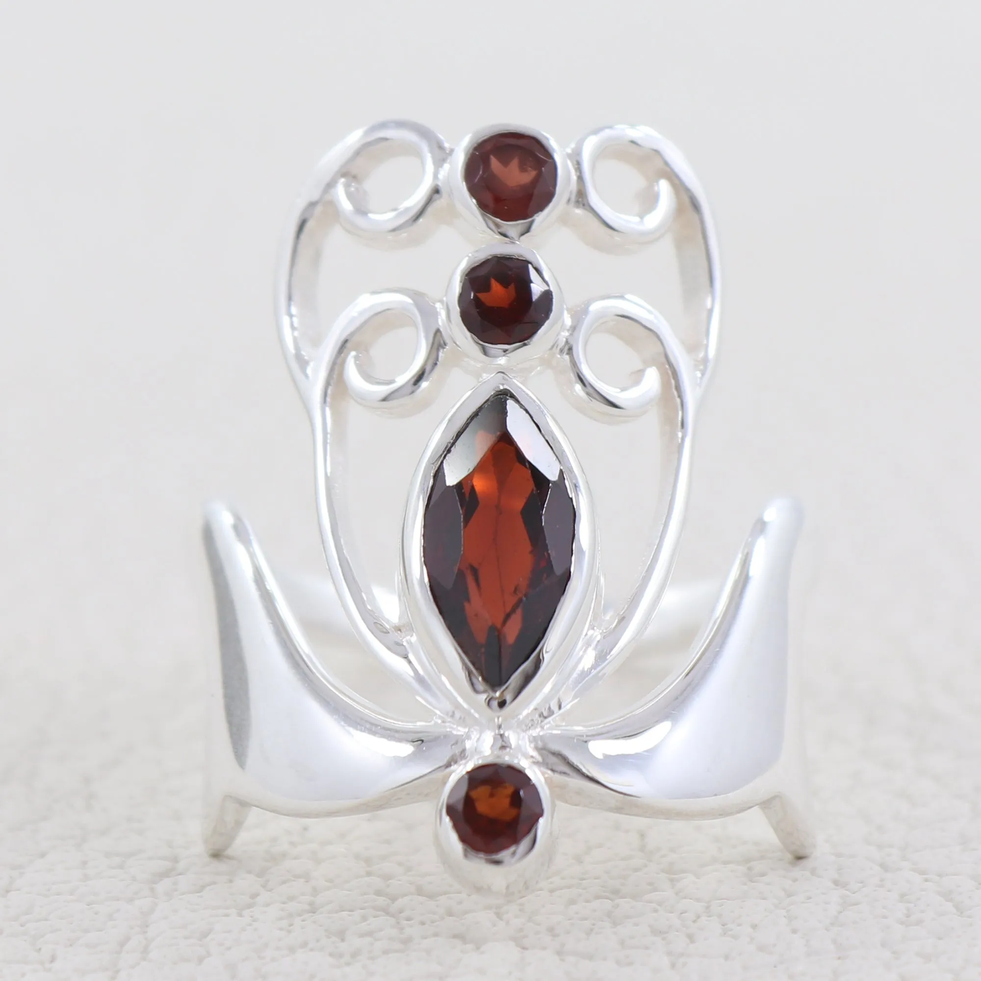 Amethyst Silver Ring