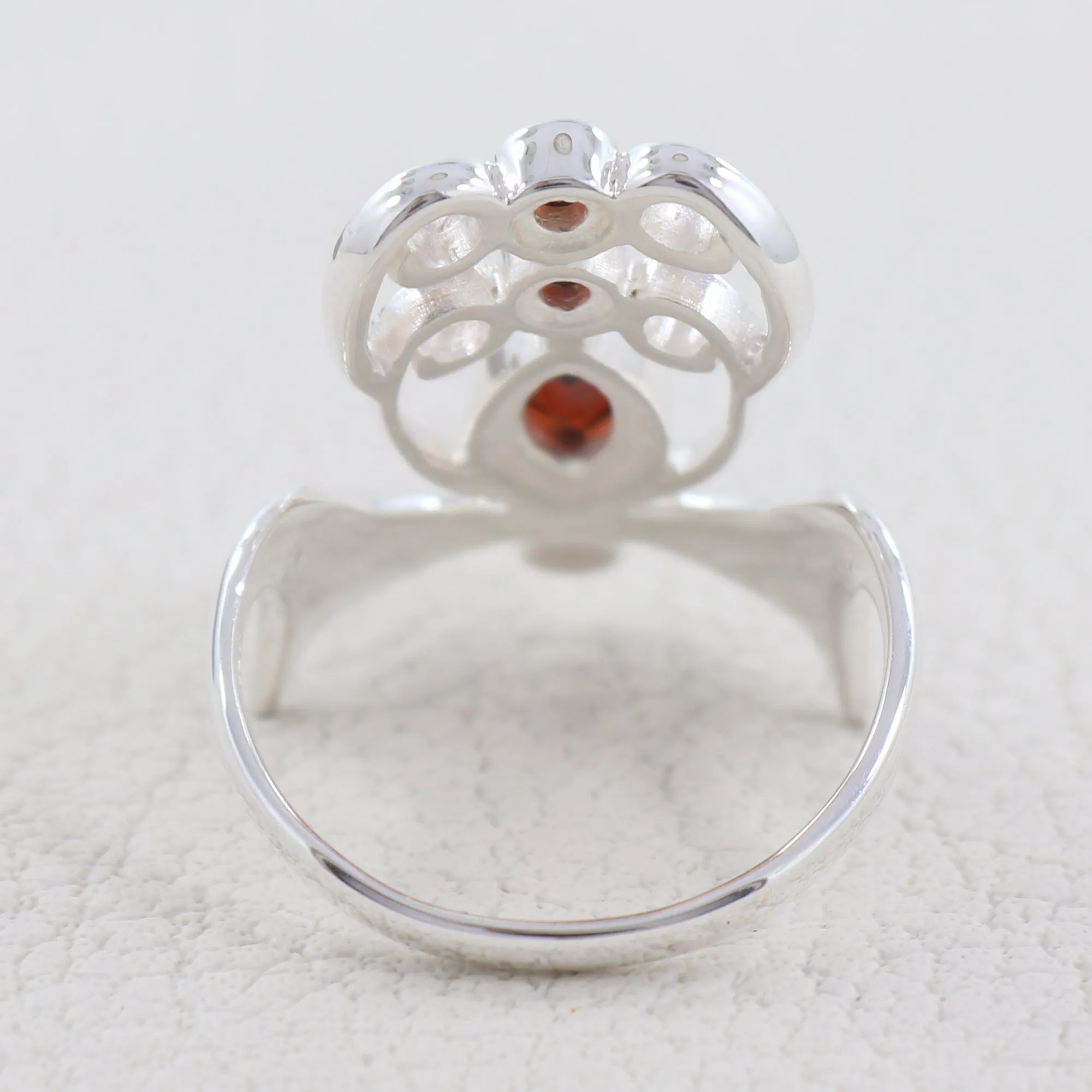 Amethyst Silver Ring