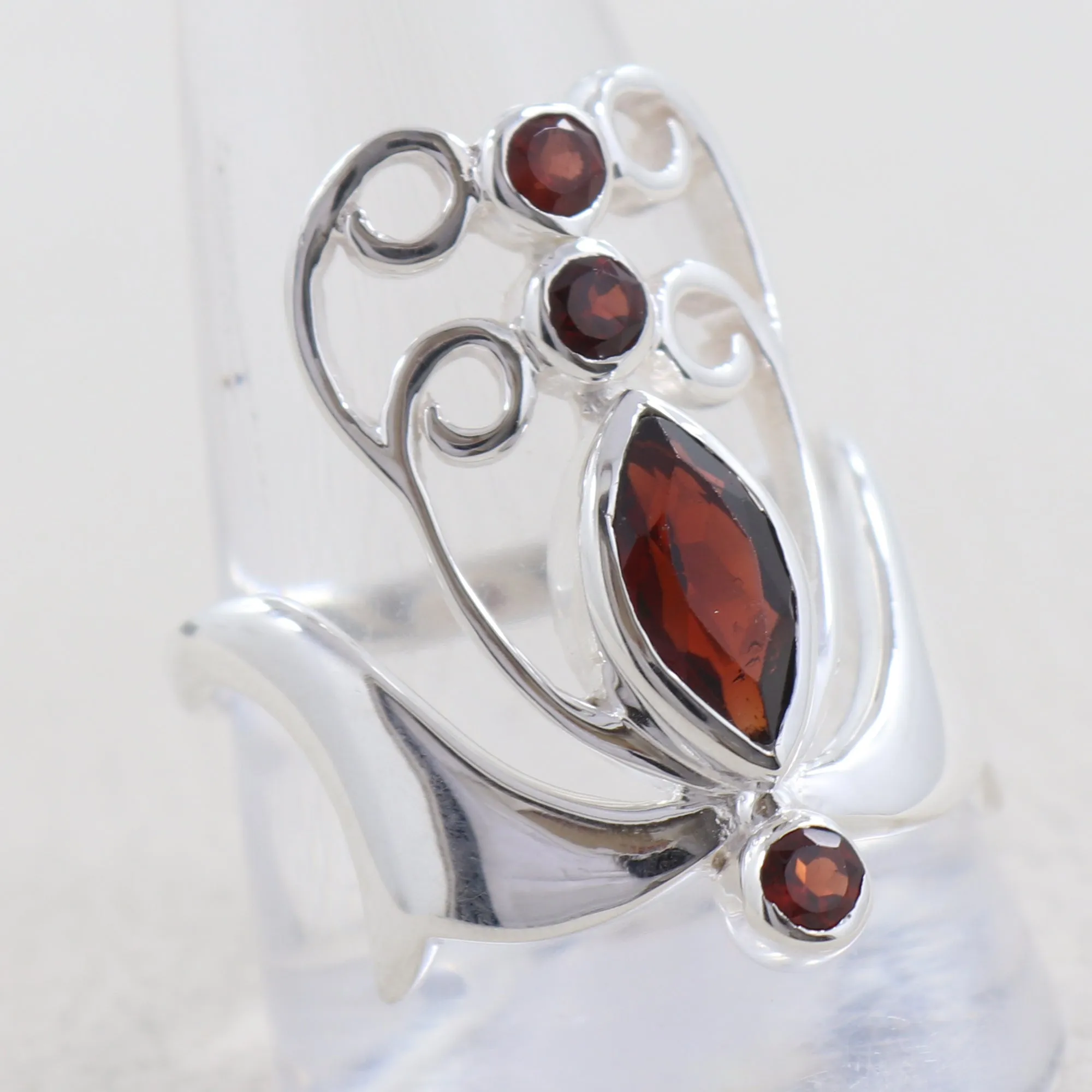 Amethyst Silver Ring