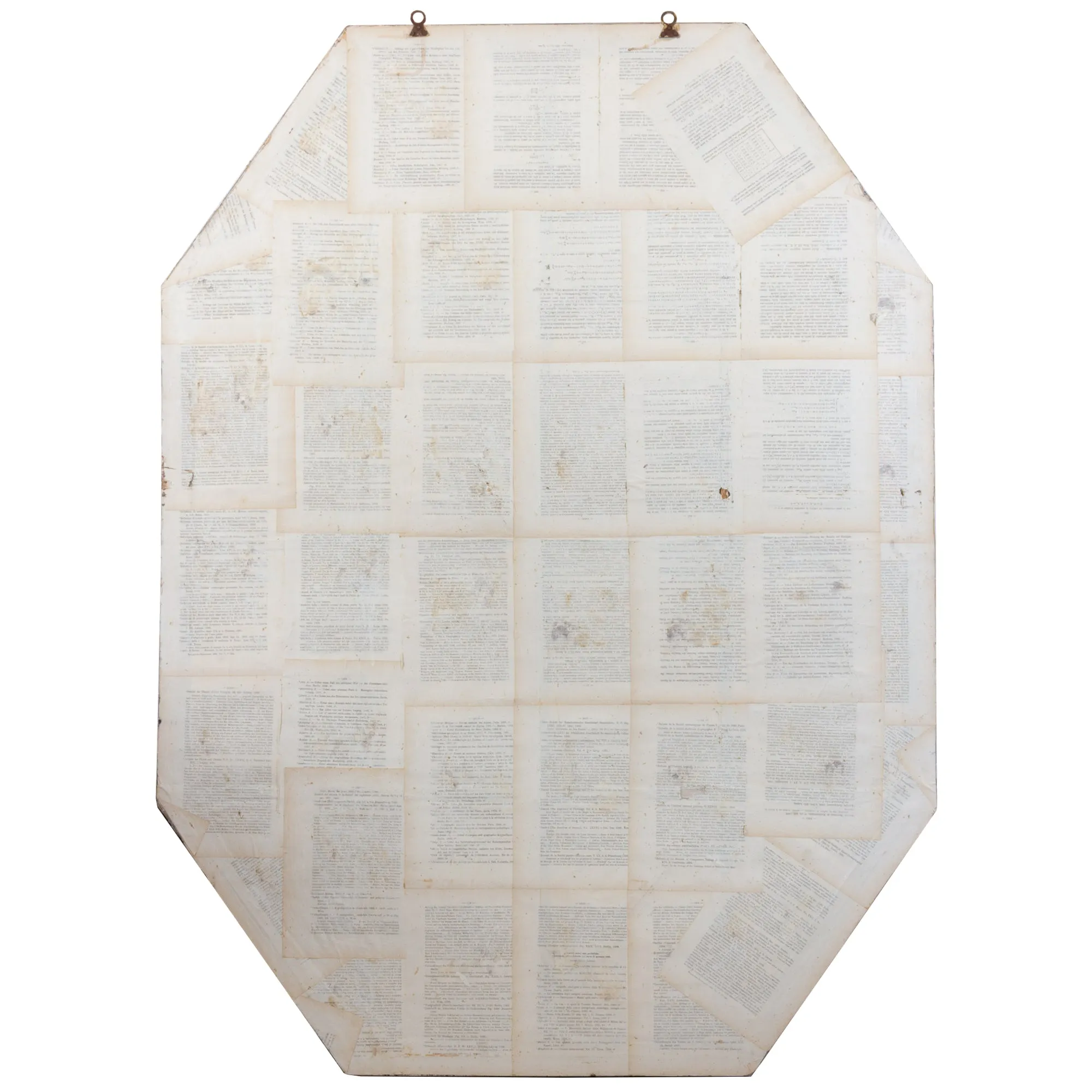Antique Pairing of Framed Italian Dried Botanicals, circa 1901-1912