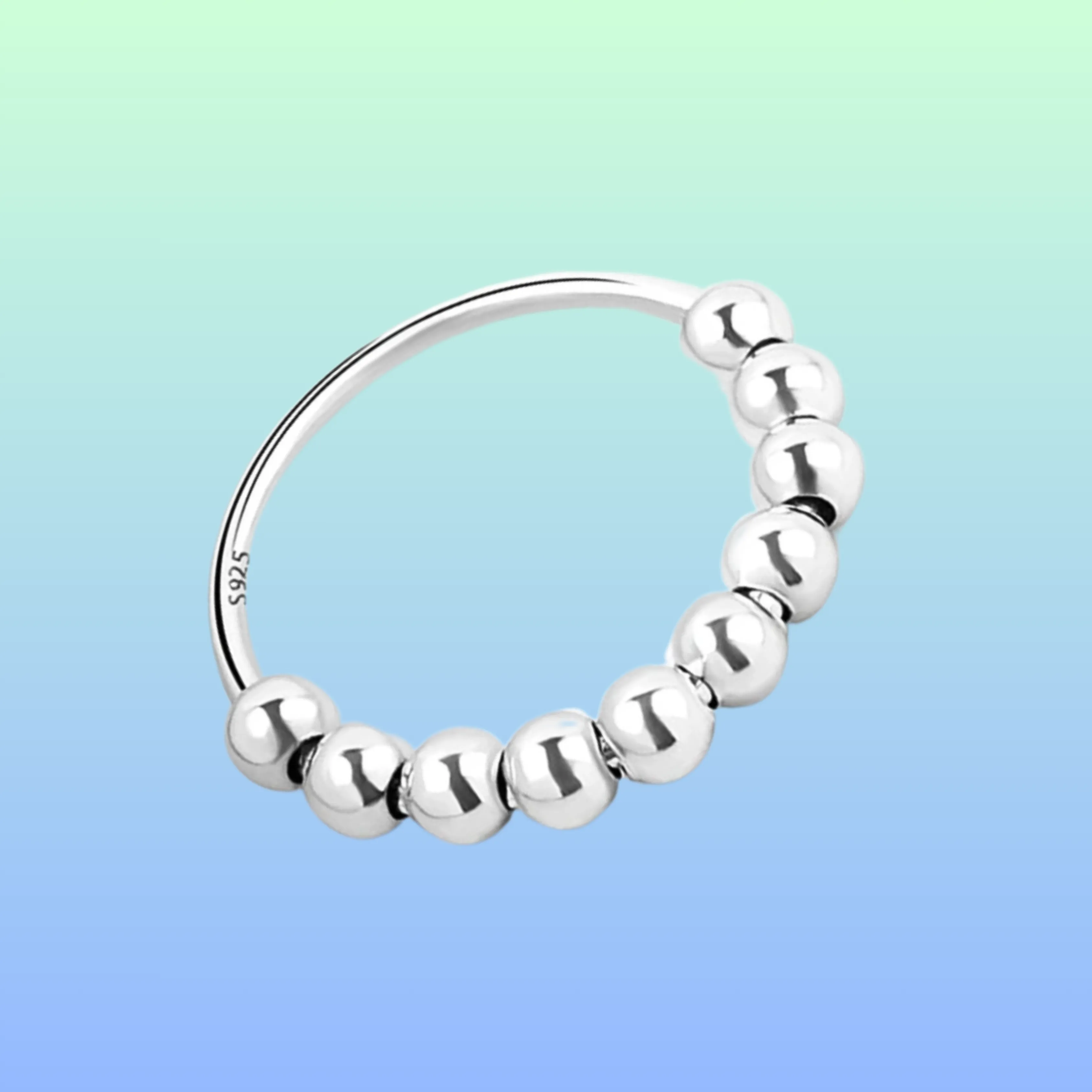 Anxiety Rings - Sterling Silver
