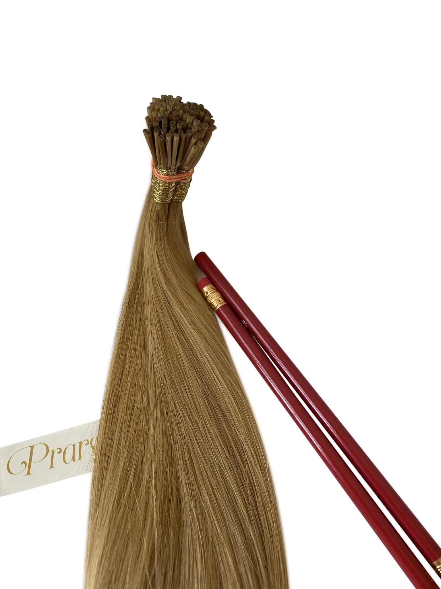 Ash Blonde Natural Straight Hair Micro Tips