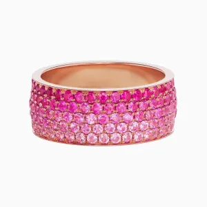 Baby Flamingo Ombre Cigar Ring