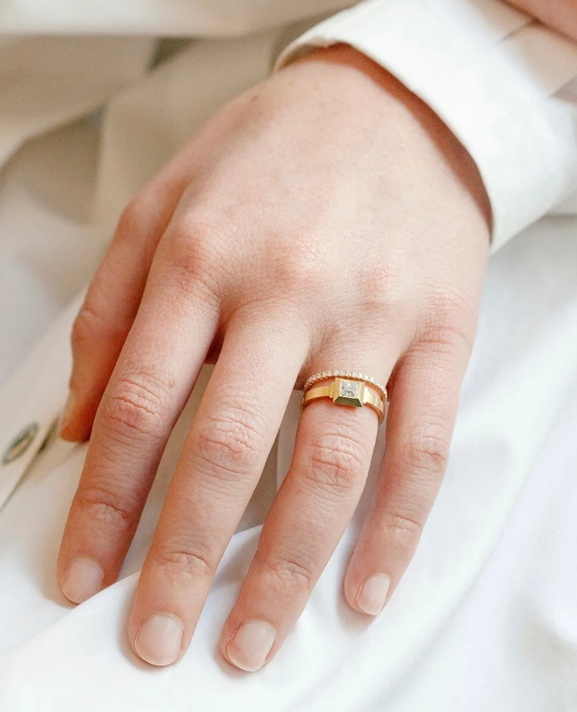 Bell & Bird Micro Diamond Eternity Band