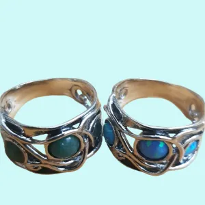 Bluenoemi rings from Israel.