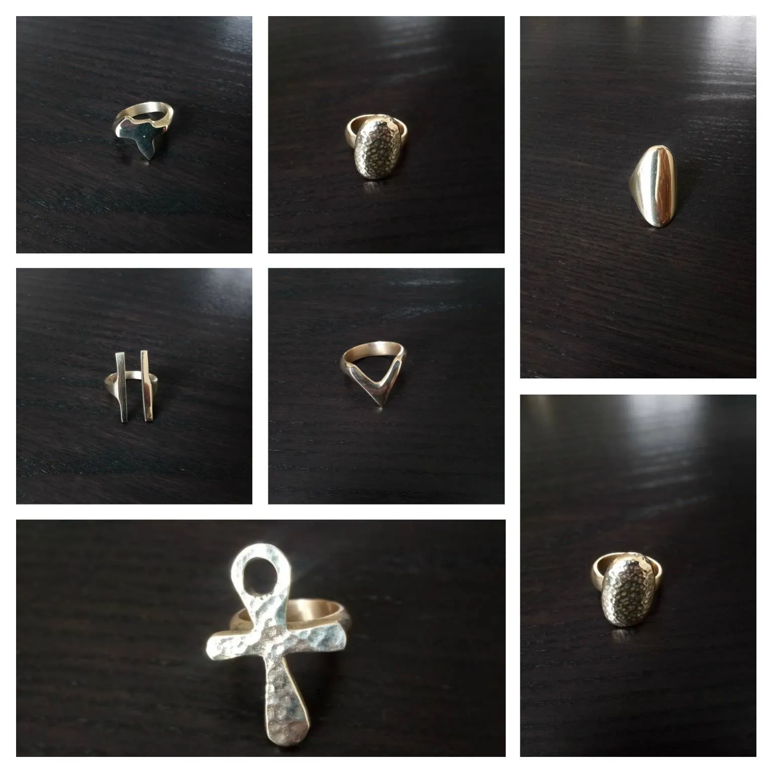 Brass Rings | Adjustable|African  Geri's Bluffing Boutique