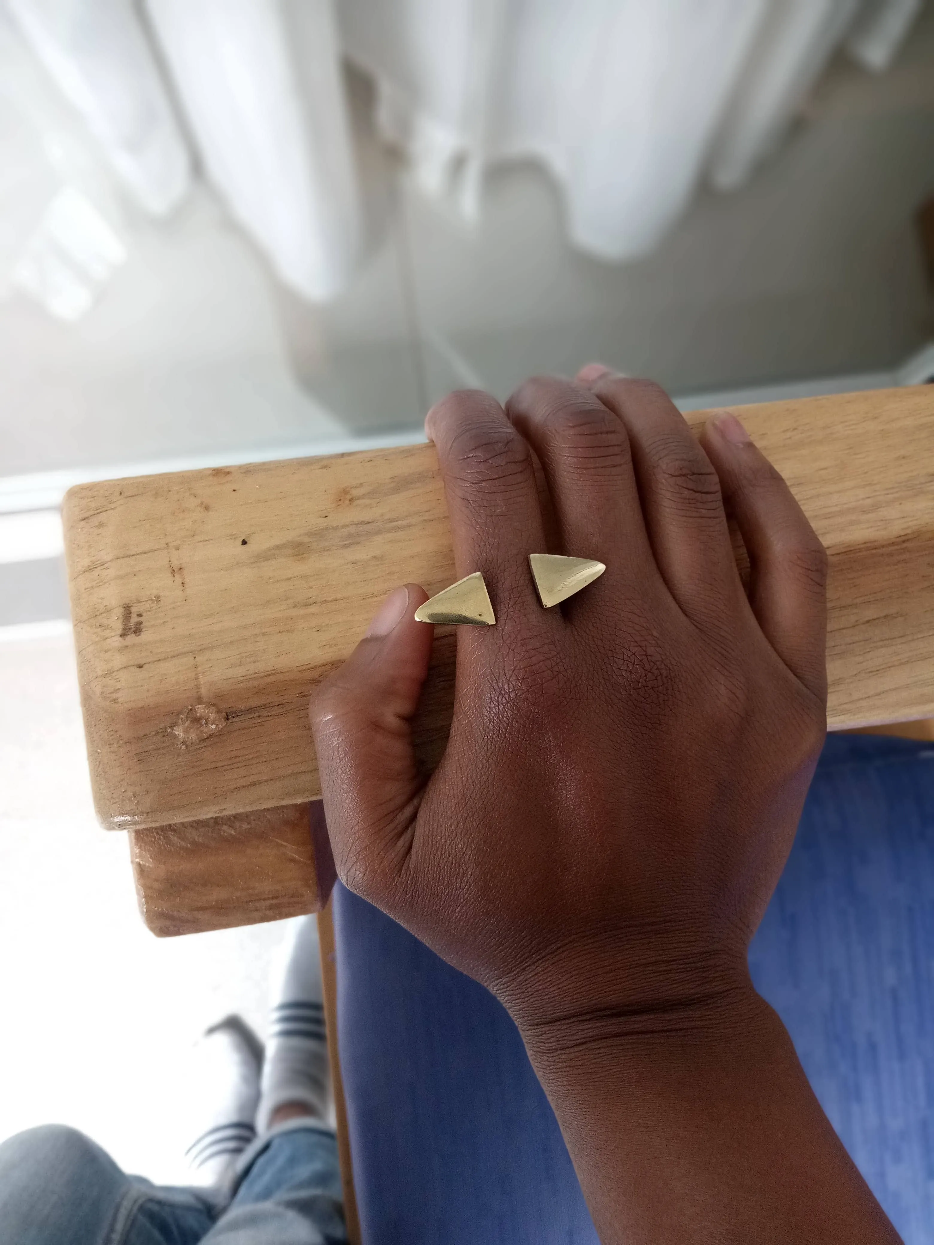 Brass Rings | Adjustable|African  Geri's Bluffing Boutique