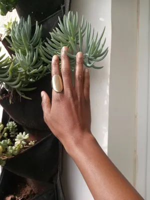Brass Rings | Adjustable|African  Geri's Bluffing Boutique