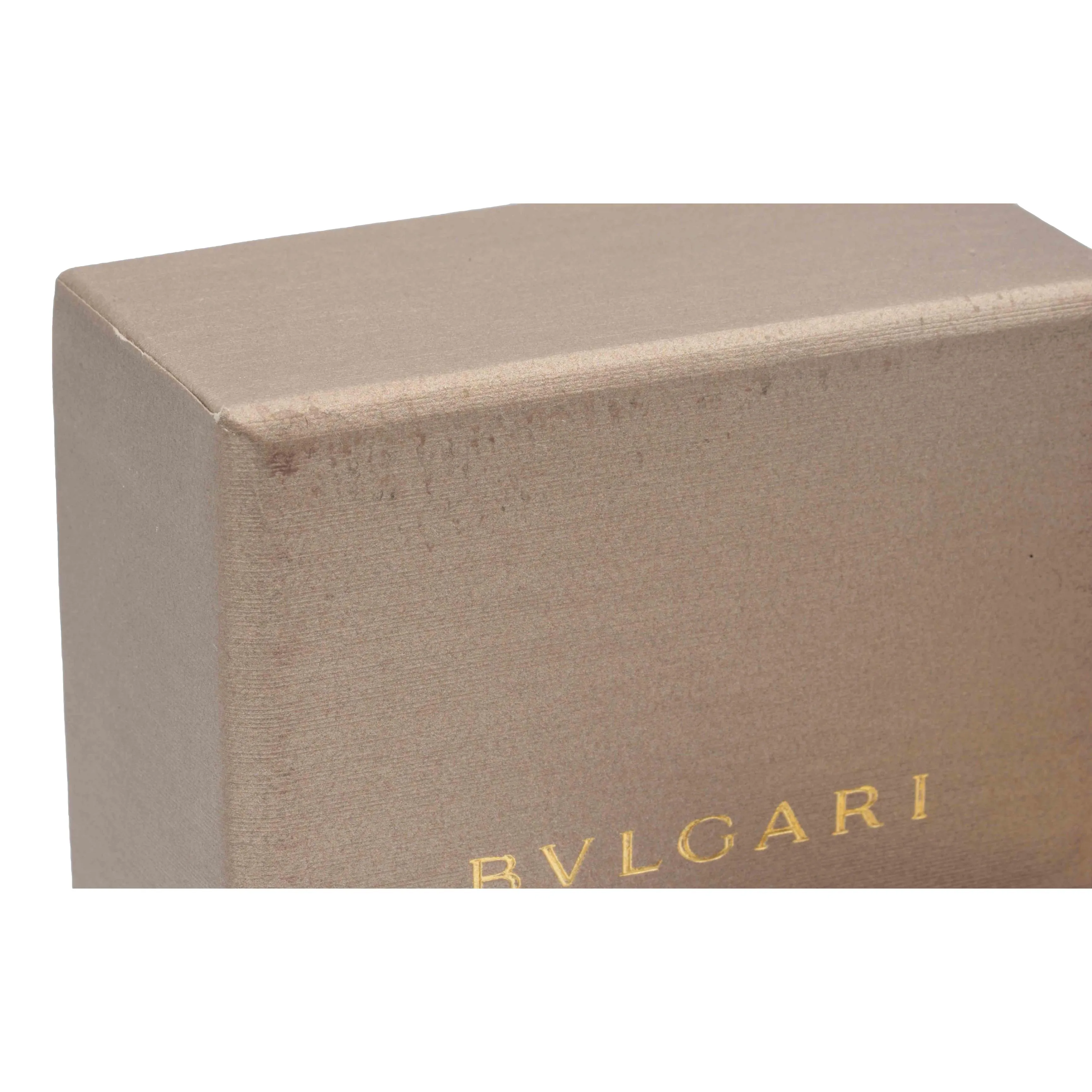 BULGARI 18 Karat Two Tone Diamond Labyrinth B-Zero Band Ring Size 7.5