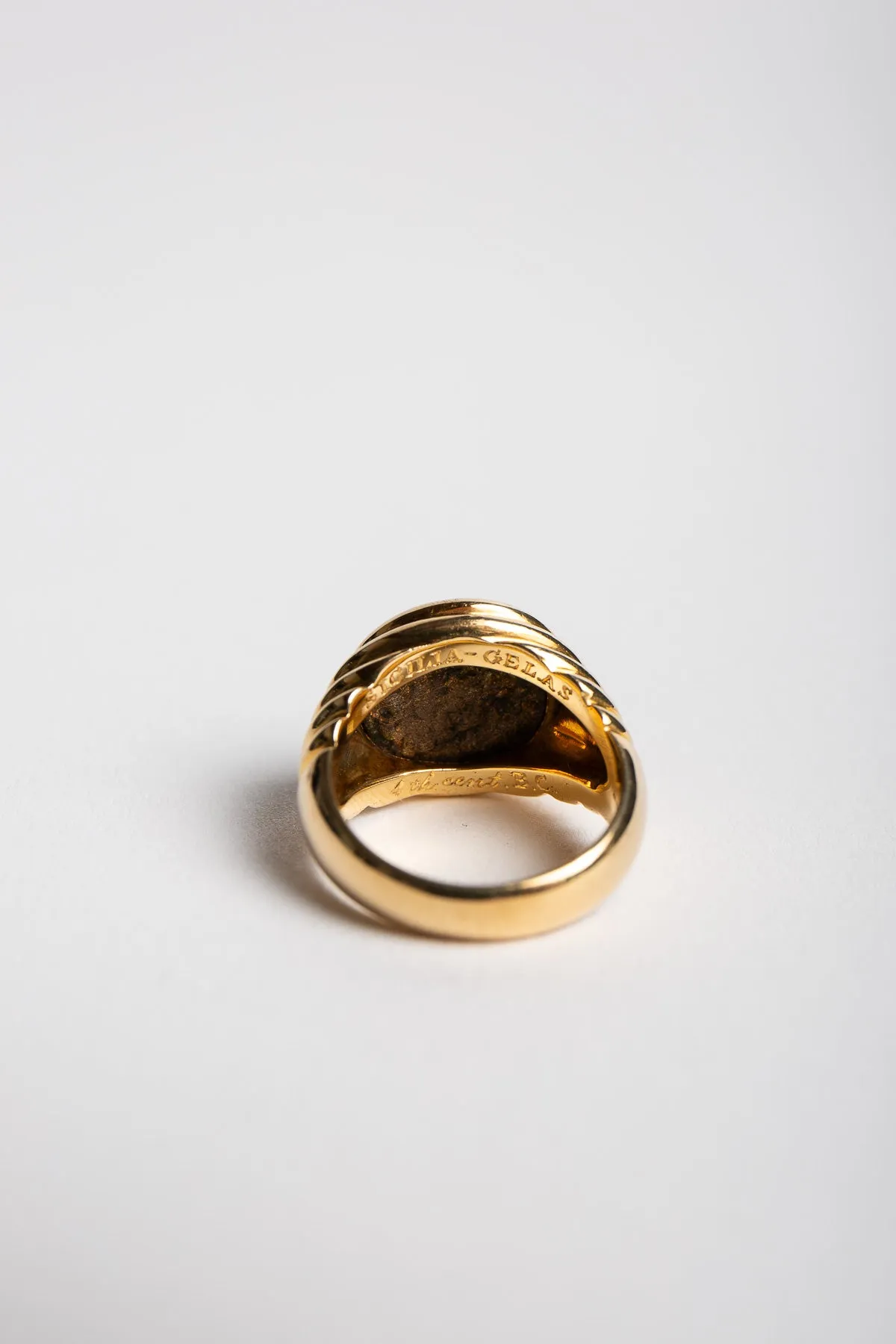 BULGARI | ANCIENT GOLD COIN RING