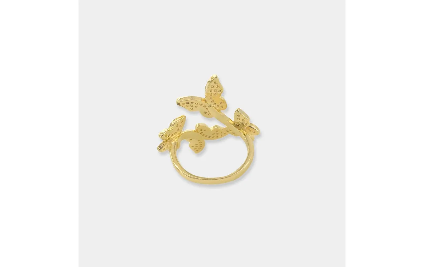Butterfly Flutter Ring