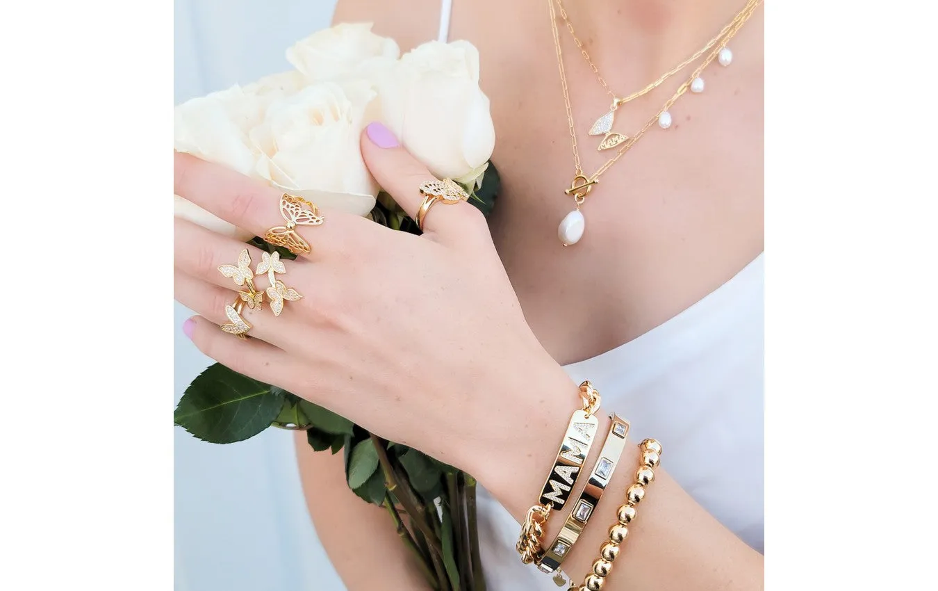 Butterfly Flutter Ring