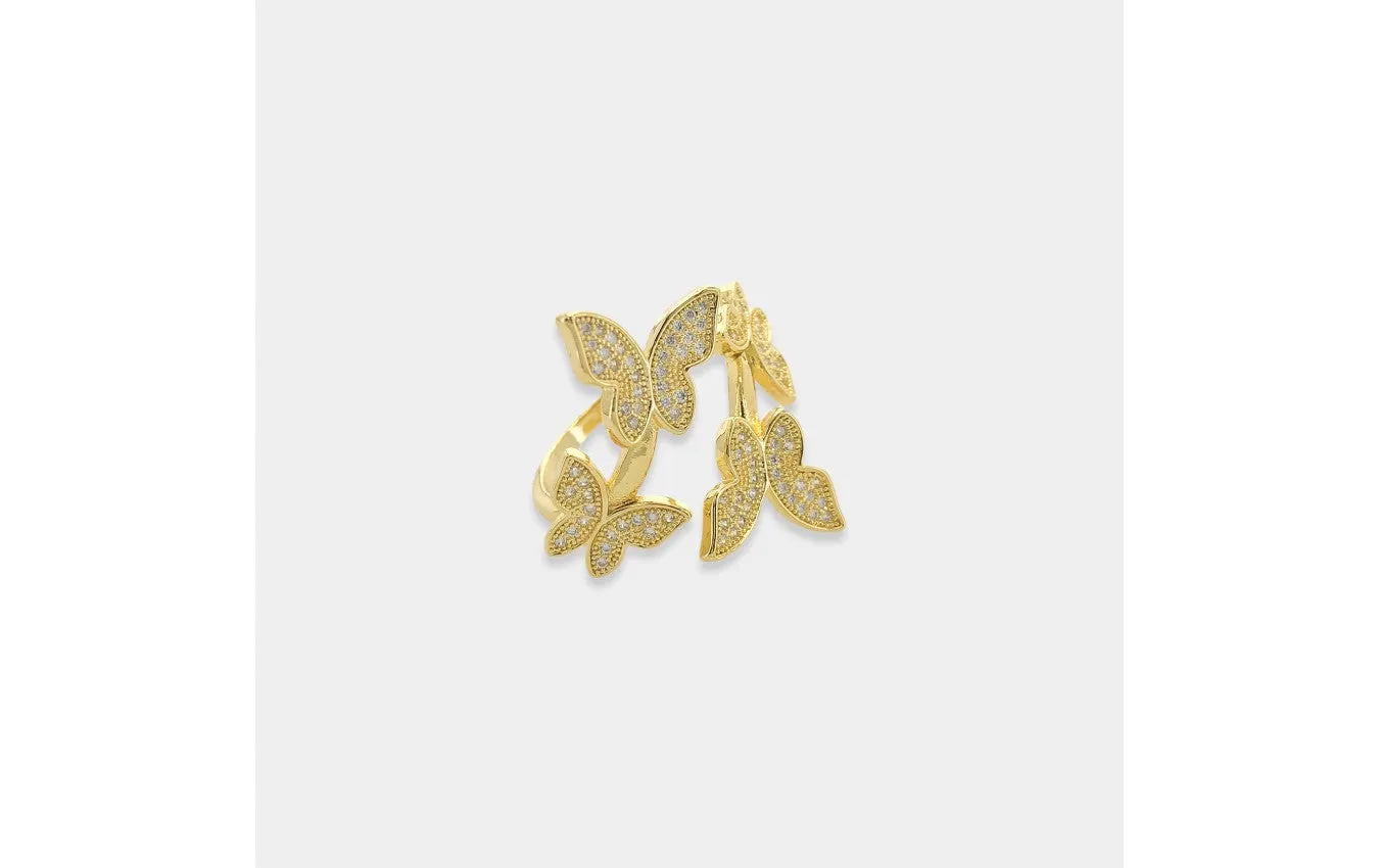 Butterfly Flutter Ring