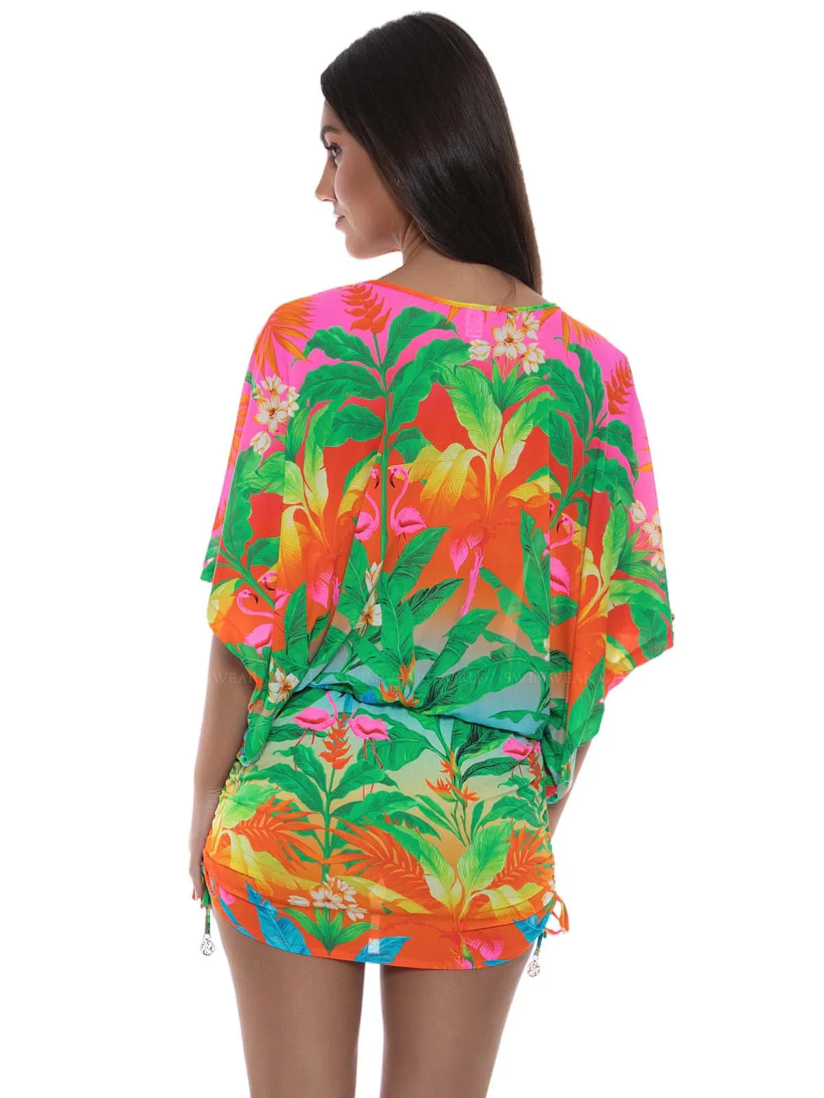 Cabana V Neck Dress ::RET
