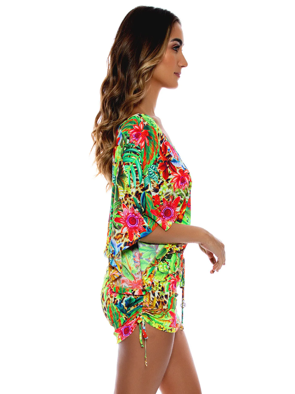 Cabana V Neck Dress ::RET