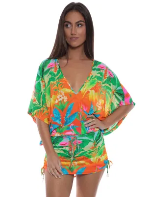 Cabana V Neck Dress ::RET