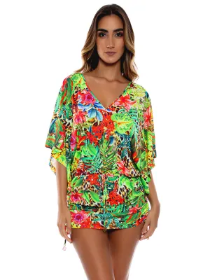 Cabana V Neck Dress ::RET