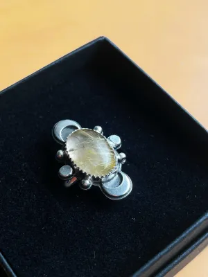 Captivating Crescent Ring - Size 6