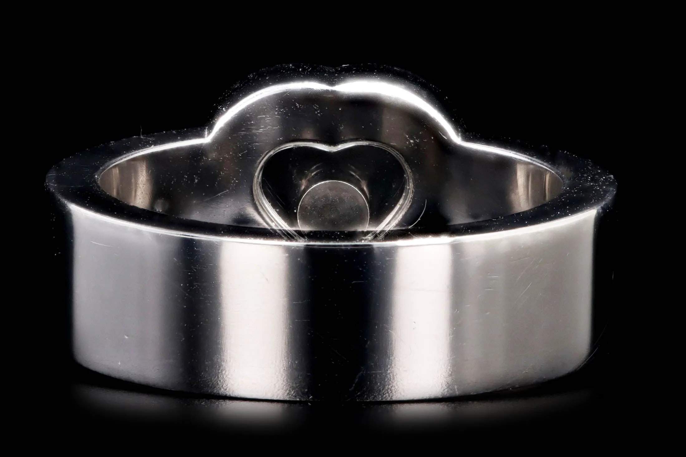 Chopard 18K White Gold Happy Diamonds Heart Ring