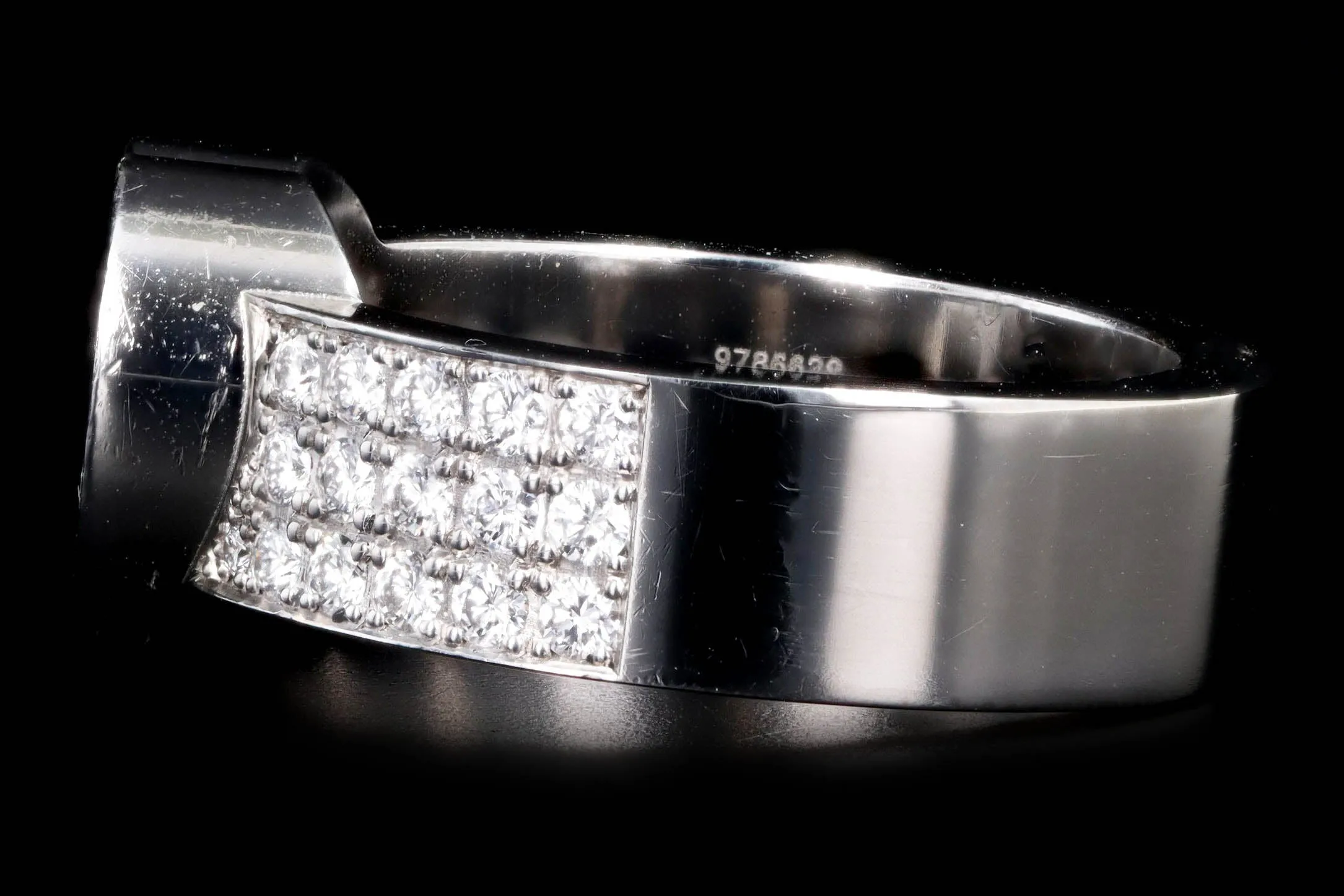 Chopard 18K White Gold Happy Diamonds Heart Ring