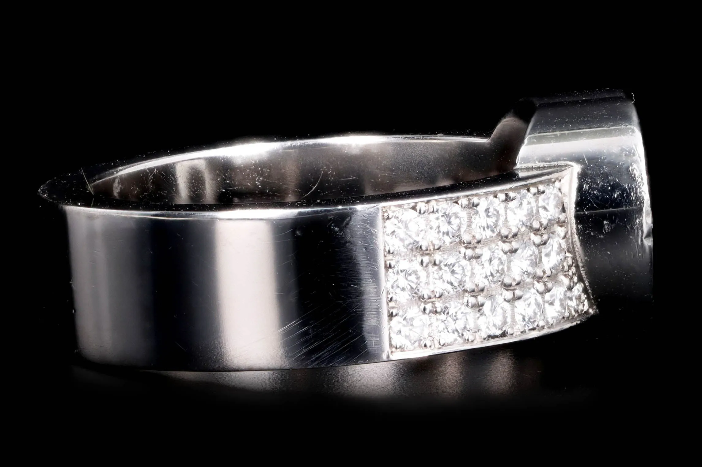 Chopard 18K White Gold Happy Diamonds Heart Ring