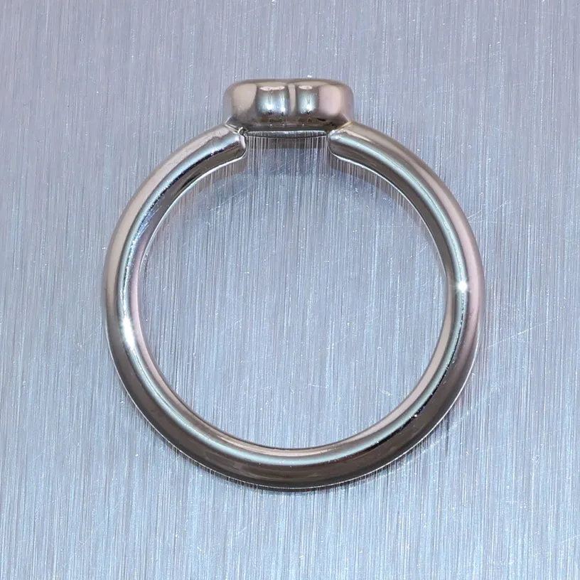 Chopard 18k White Gold My Happy Hearts Diamond Ring