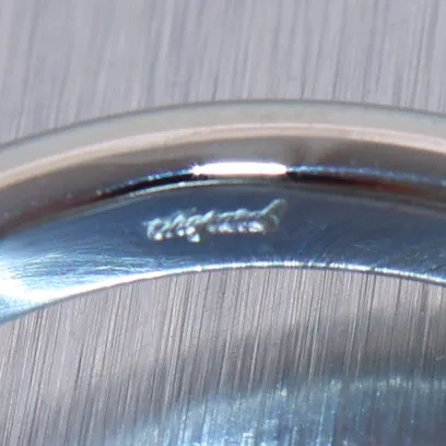 Chopard 18k White Gold My Happy Hearts Diamond Ring