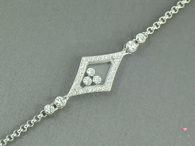 Chopard Happy Diamond White Gold Bracelet