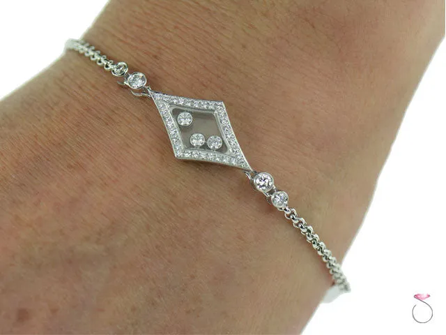 Chopard Happy Diamond White Gold Bracelet