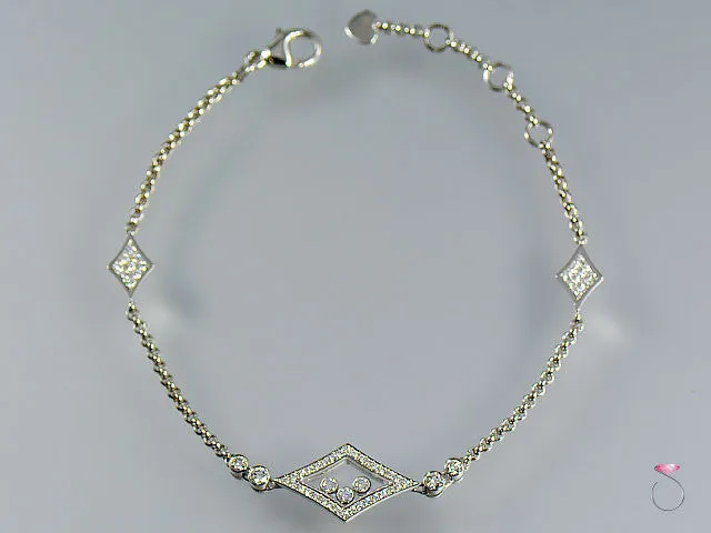 Chopard Happy Diamond White Gold Bracelet