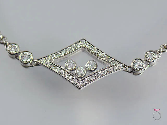Chopard Happy Diamond White Gold Bracelet