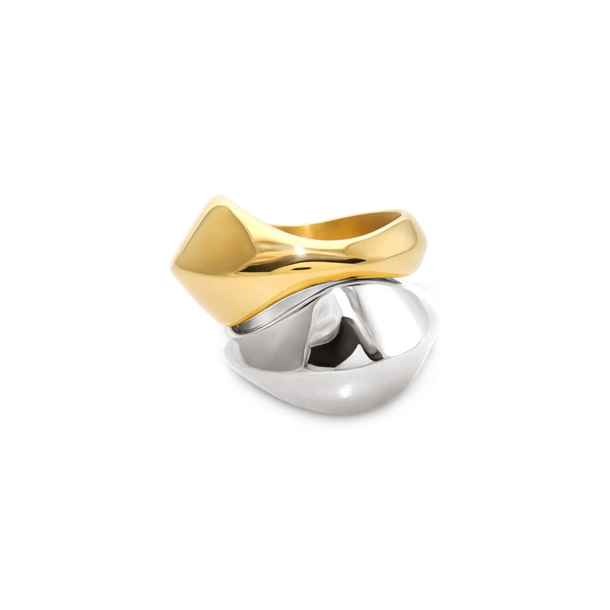 CHUNKY DOME RING SET
