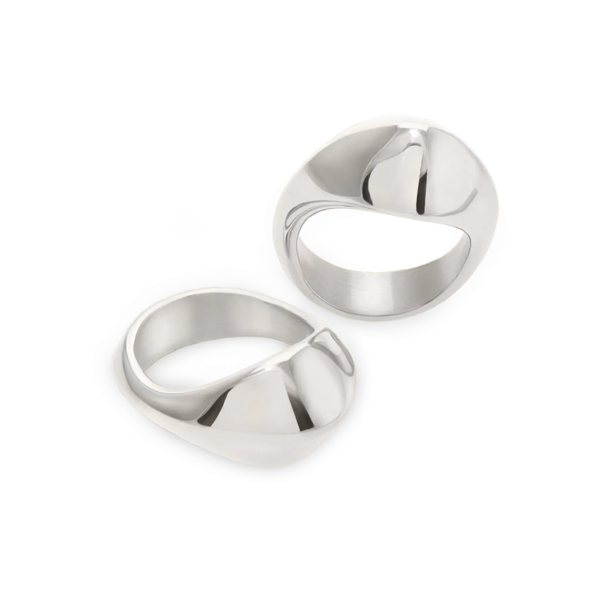 CHUNKY DOME RING SET
