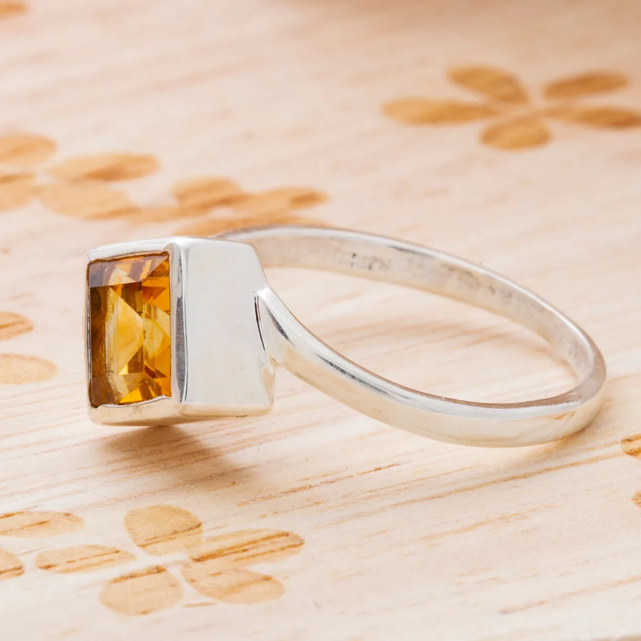 Citrine "Abigail" Ring Size 8.25