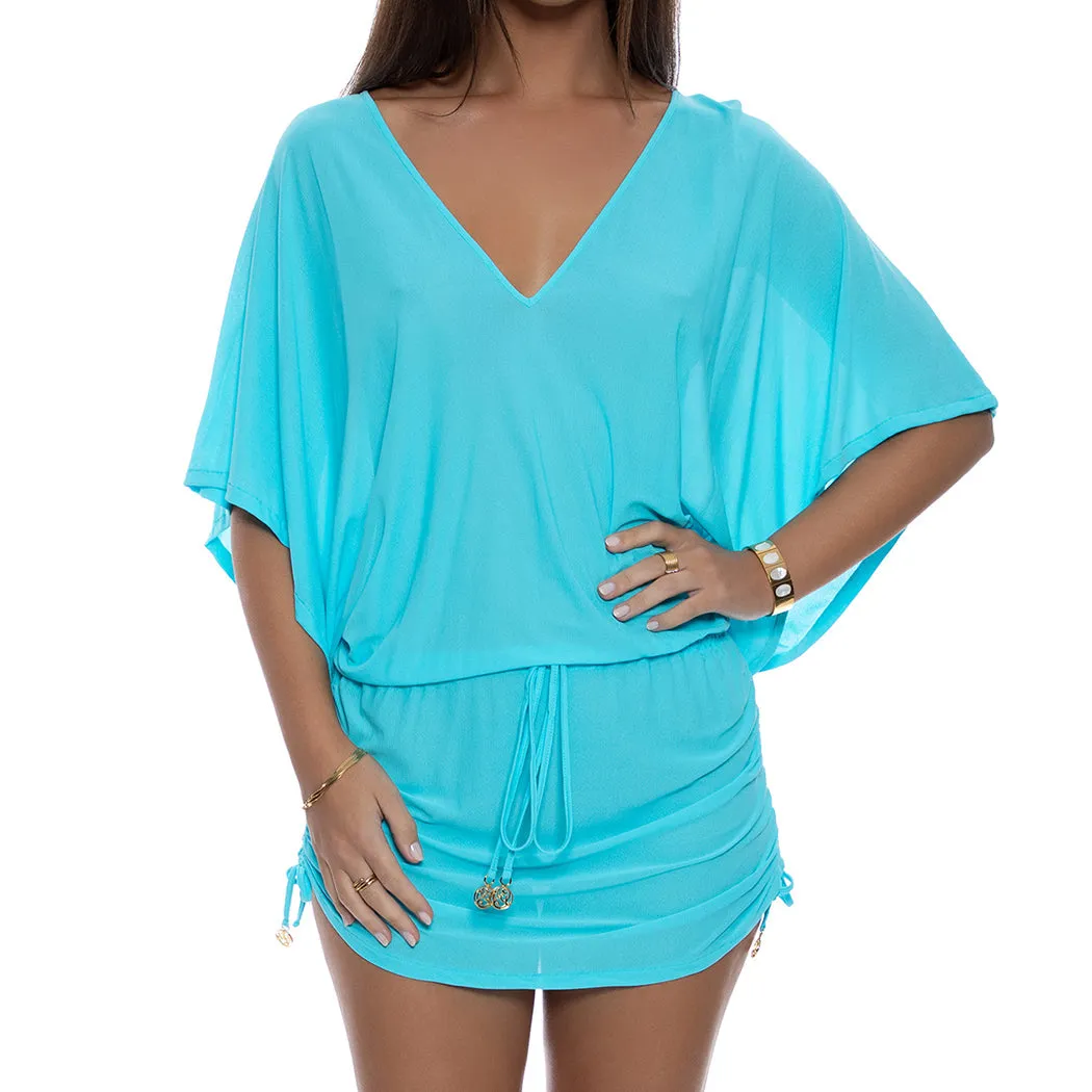 COSITA BUENA - Cabana V Neck Dress-CLS