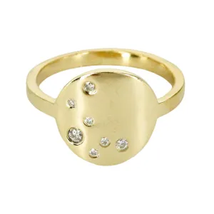 Diamond Mosaic Ring