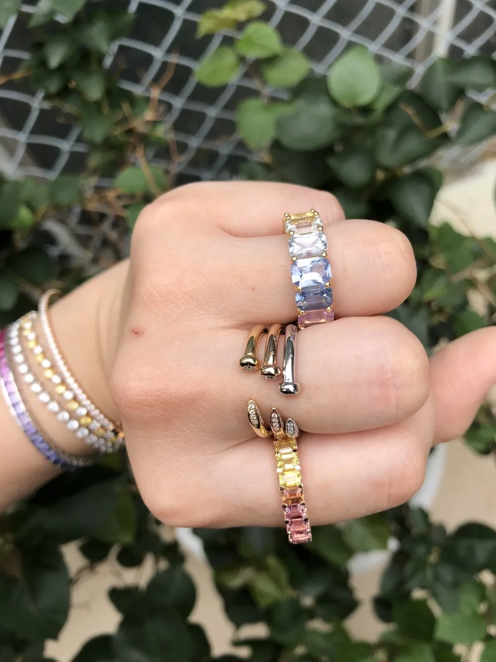 Diamond Spike Ring