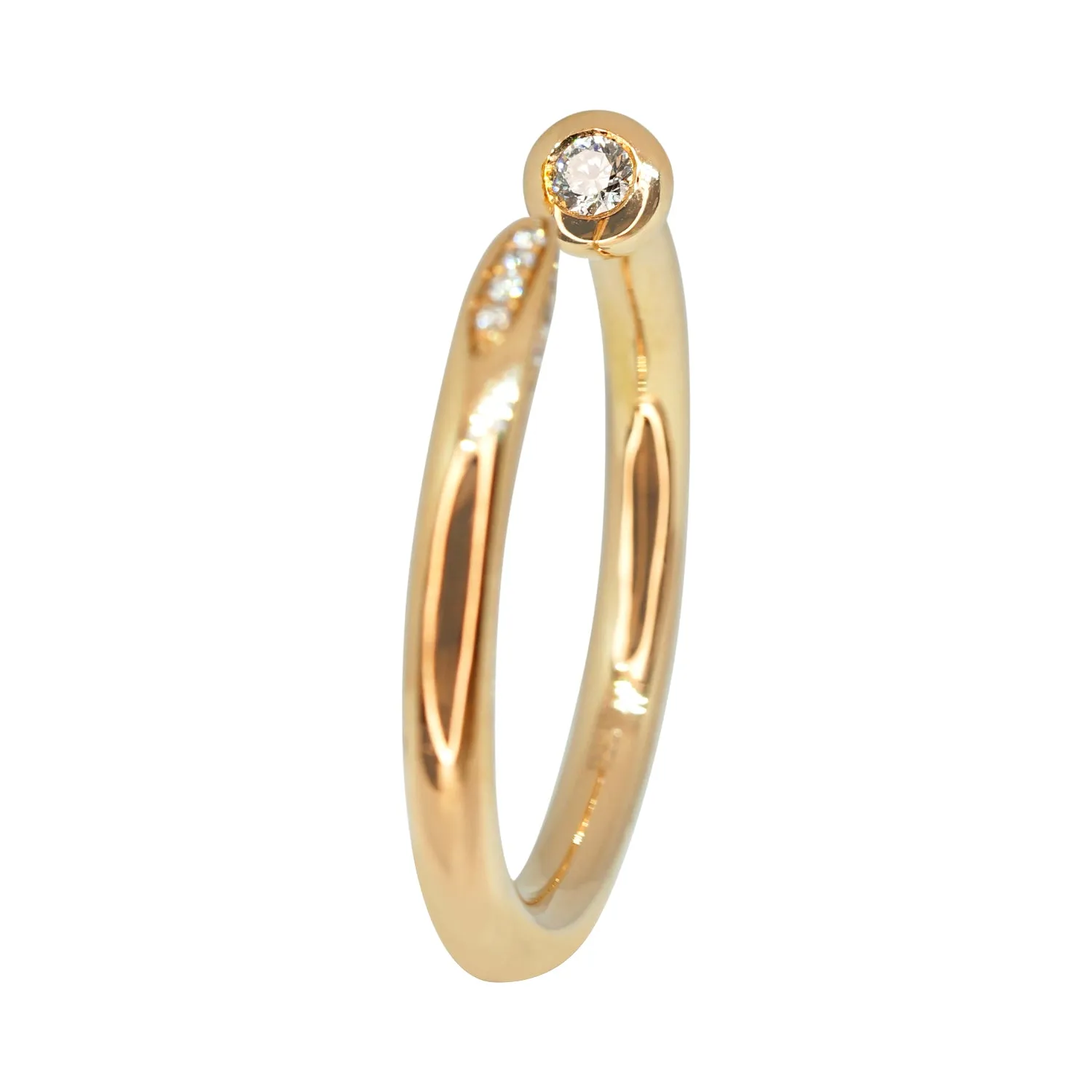 Diamond Spike Ring