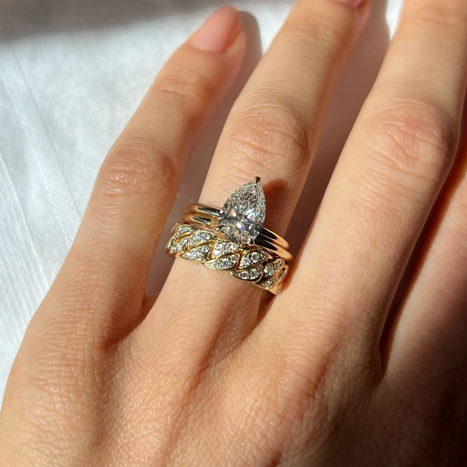 Diamond Versa Mini Ring