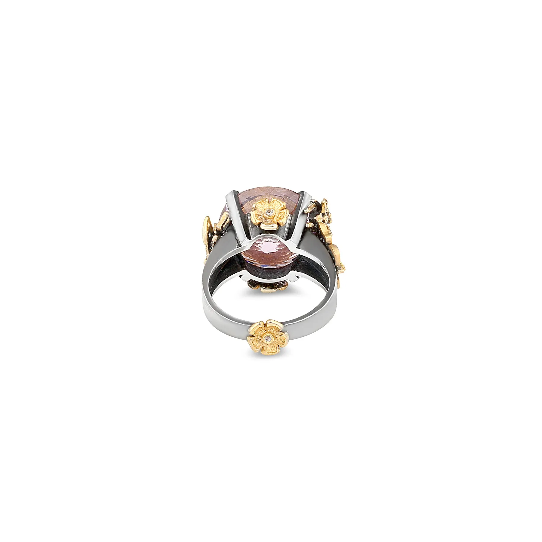 DREAM GARDEN AMETHYST PRIMROSE RING