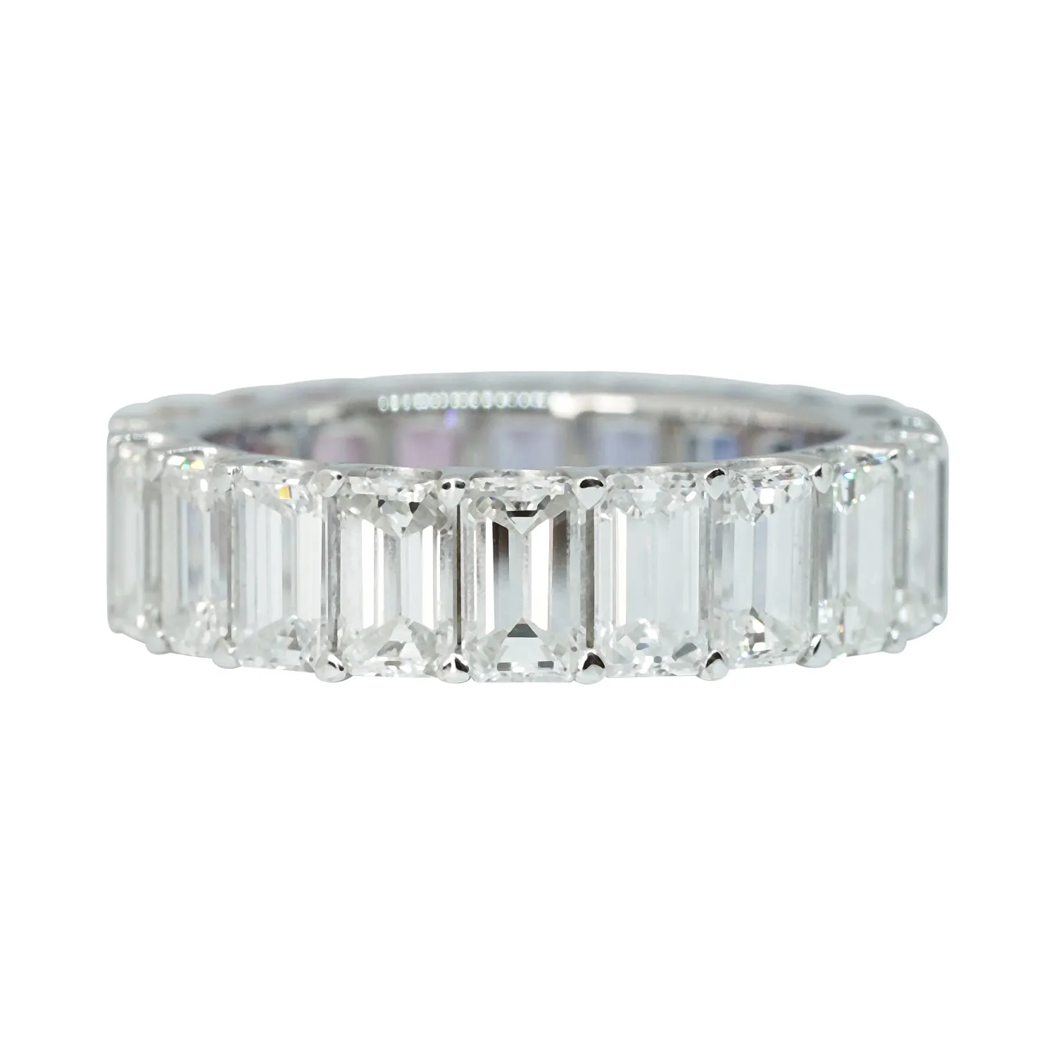Emerald Cut Diamond Eternity Ring