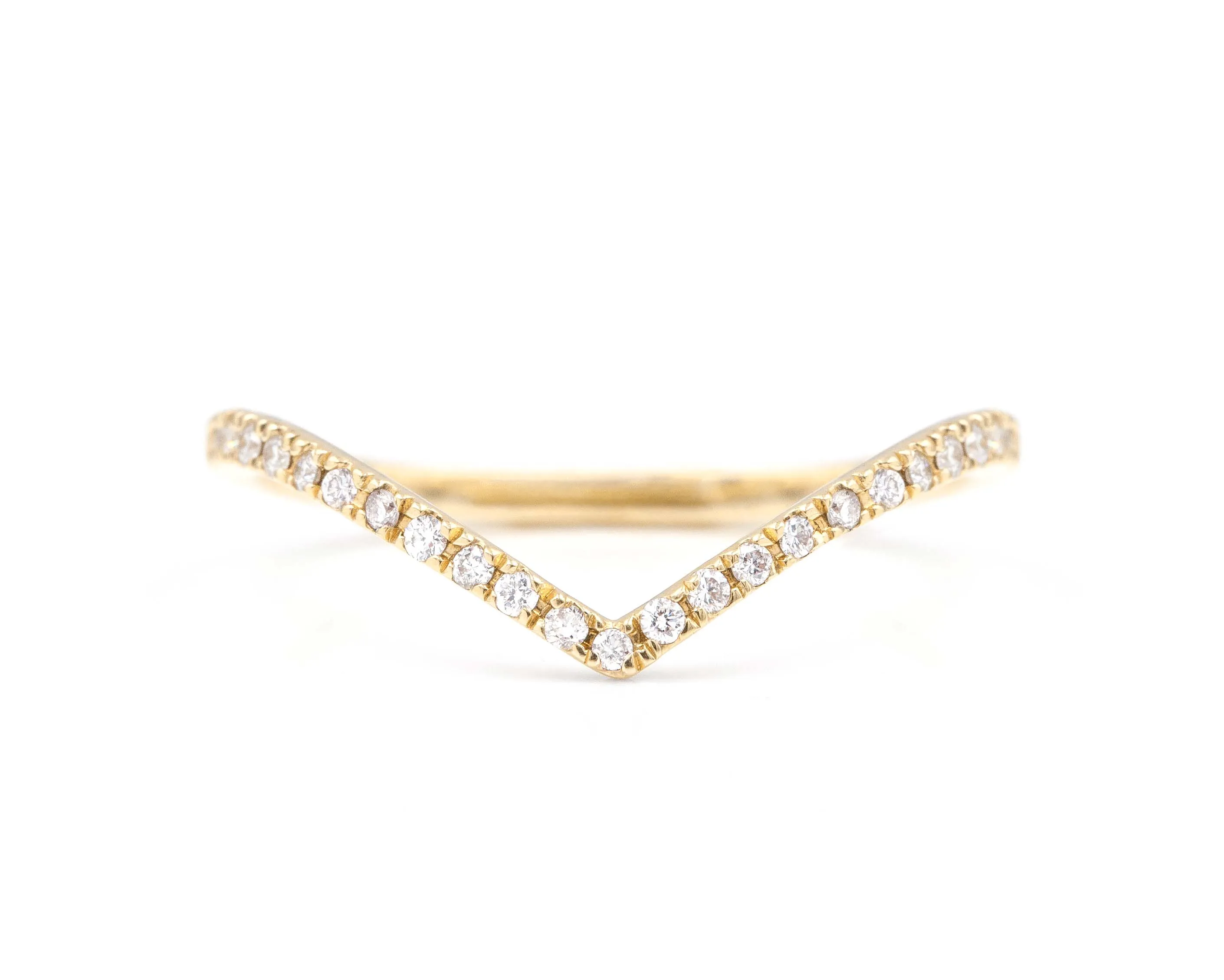 Emma Chevron Band (Ready to Ship Size 6 and 7.5)