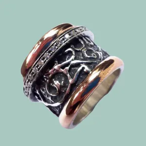 Fidget rings for women Israeli spinner rings
